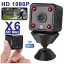 Mini Cámara Recargable X6 Hd