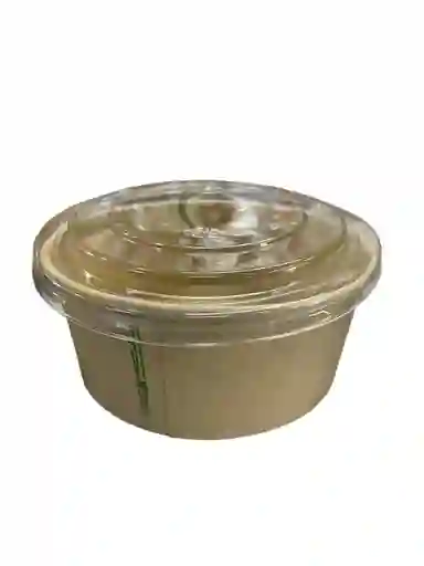 Bowl Bambú 750 C.c. Con Tapa