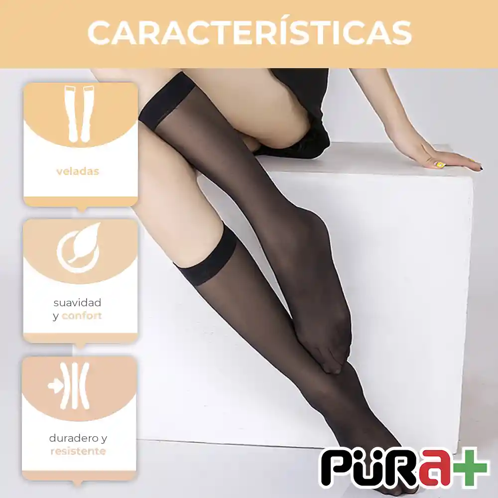 Medias Veladas Cortas