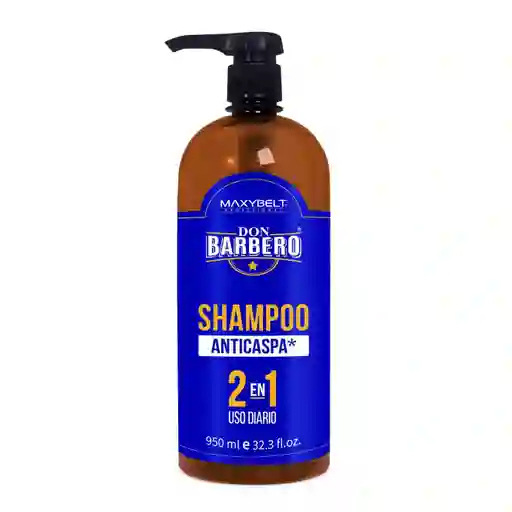 Shampoo Barbero Control Caspa (tarro Grande)