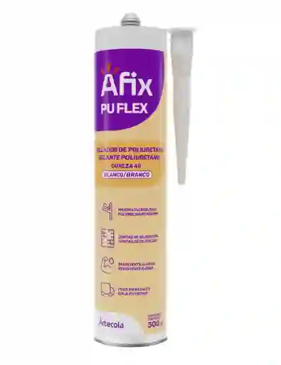 Sellador Adhesivo De Poliuretano Pu Flex – Blanco – 300 Ml