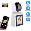 Cámara De Vigilancia 360 Wifi Con Pantalla