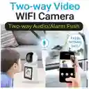 Cámara De Vigilancia 360 Wifi Con Pantalla