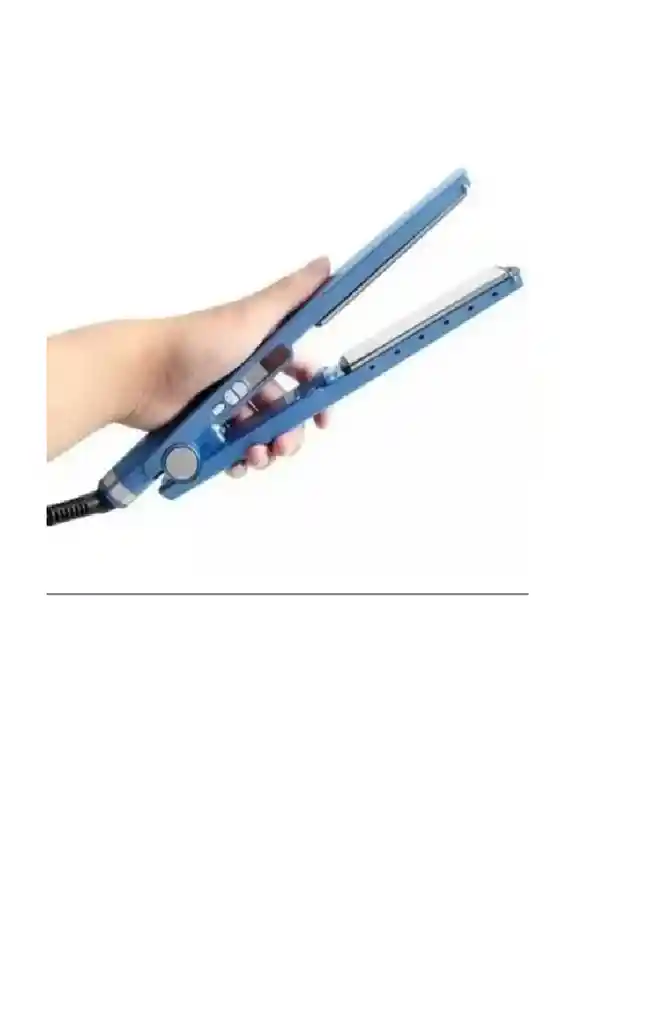 Nuevas Planchas Ultrasuaves De Nanotitanio De 450 °f De Pran Color Azul