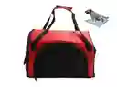 Morral Cargador Cabina Mediano + 15 Unidades De Tapetes Rojo