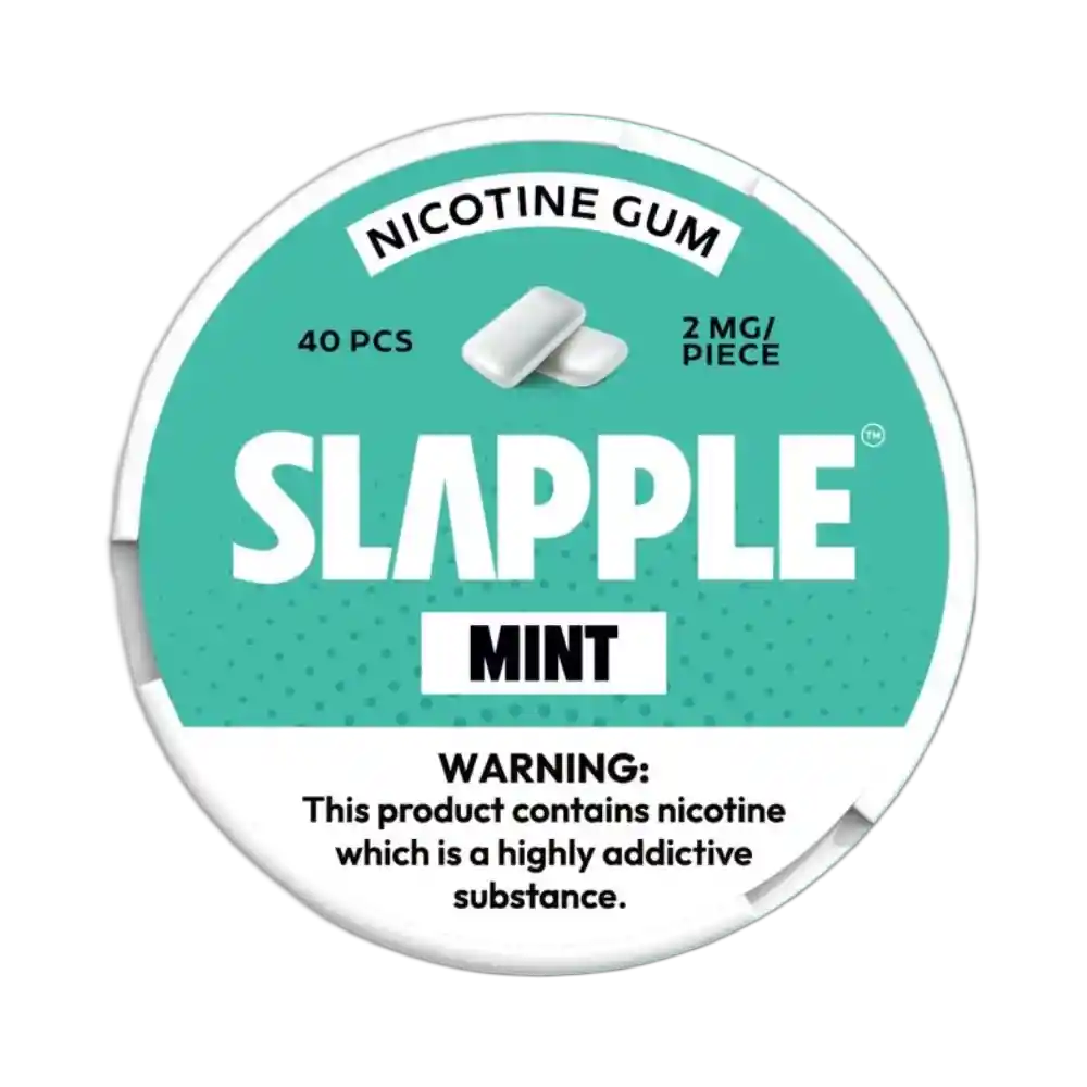 Slapple Chicles De Nicotina 2mg Mint