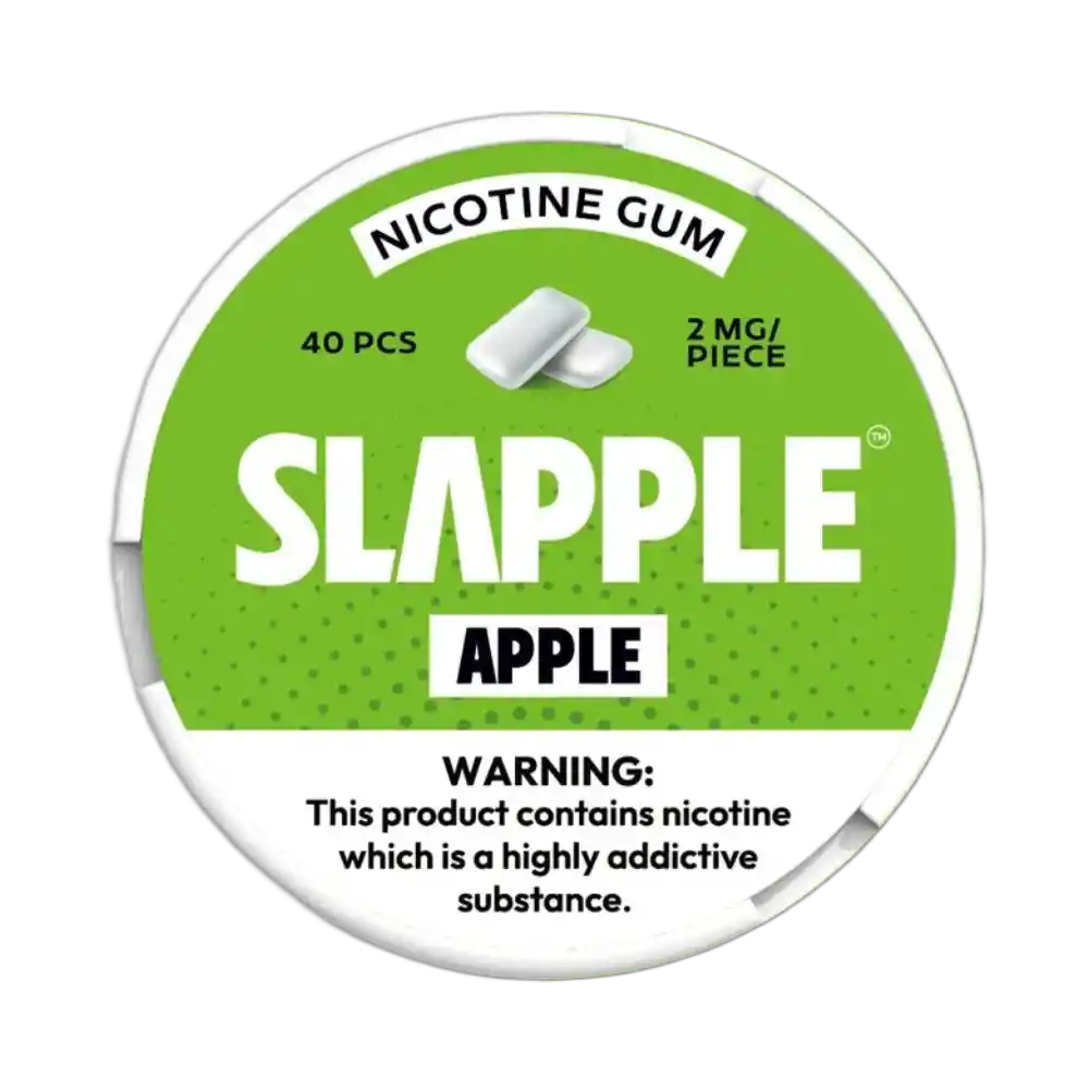 Slapple Chicles De Nicotina 2mg Apple