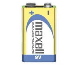 Batería Alcalina Maxell 9 V