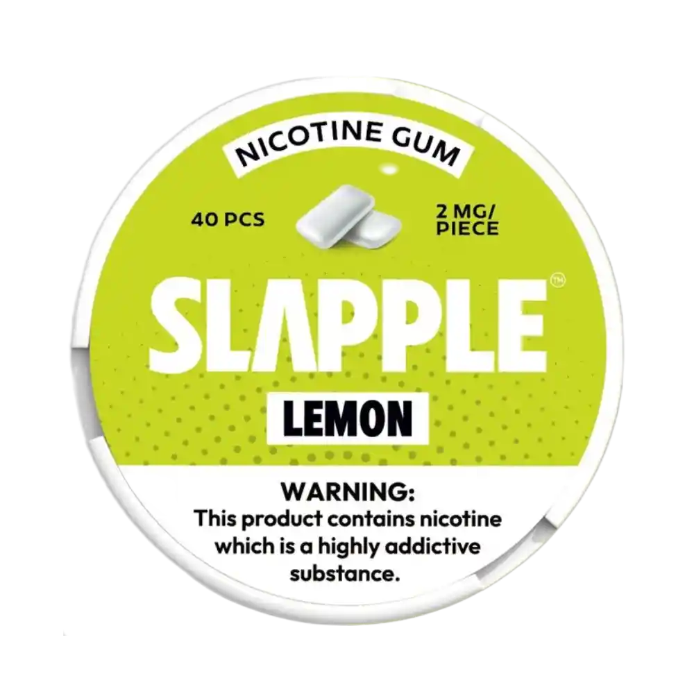 Slapple Chicles De Nicotina 2mg Lemon