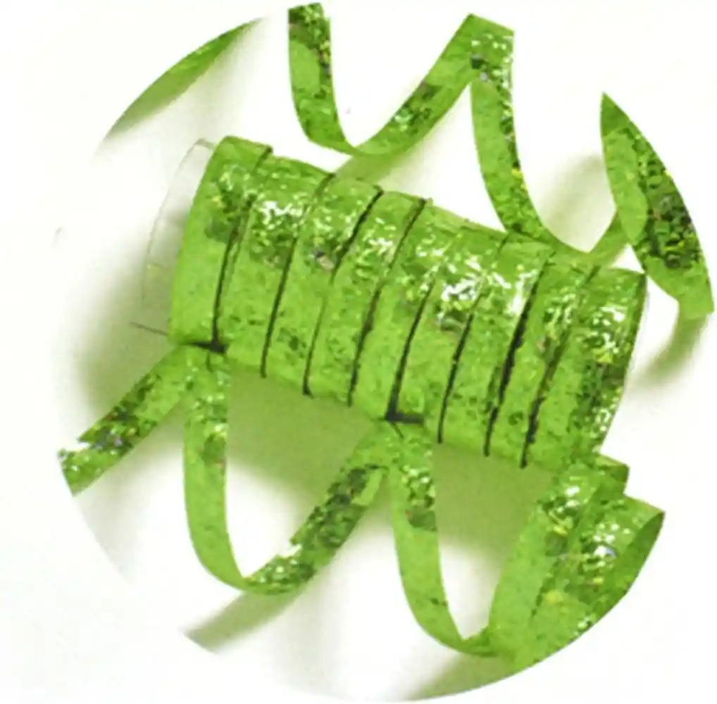 Serpentinas Holograma Color Limo