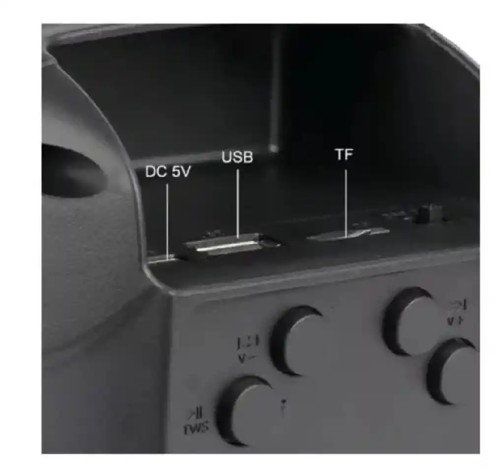 Radio Parlante Usb/tf/bt/fm Zqs1328s