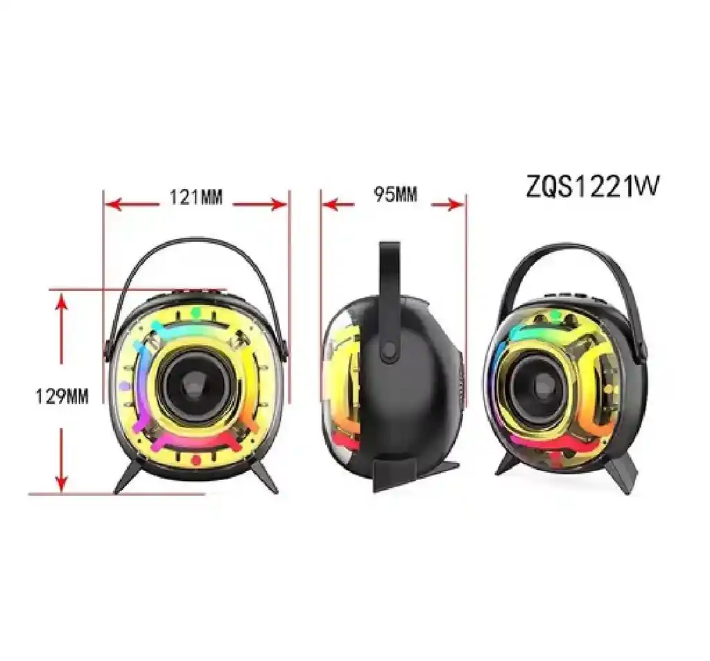 Radio Parlante Usb/tf/bt/fm Zqs1221w