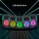 Radio Parlante Zqs6127 – 10w, Bluetooth 5.0, Usb, Fm, Luz Rgb