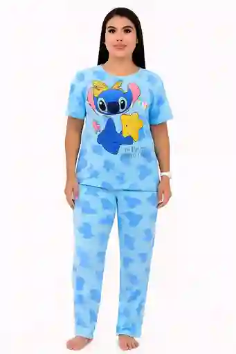 Pijama Dos Piezas Manga Corta Talla Unica