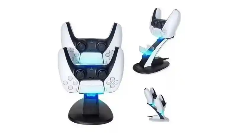 Base De Carga Para Control Ps5 – Carga Rápida Y Elegante Para Tus Dualsense