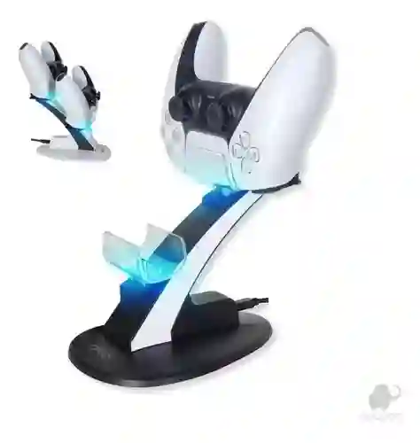 Base De Carga Para Control Ps5 – Carga Rápida Y Elegante Para Tus Dualsense
