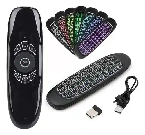 Control Inalámbrico C120 – Versatilidad Total Con Teclado Y Función Air Mouse