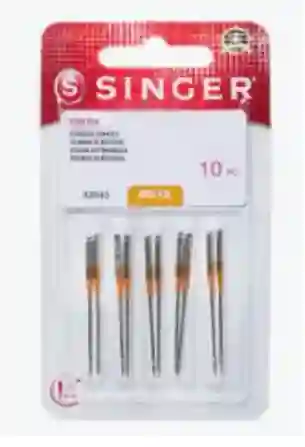 Agujas Singer 2045 Punto Bola Dorado Maquina Familiar Numero 80/12 X10und