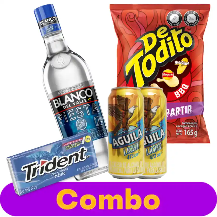 Combo Fiesta El Deskorche - 5 Piezas