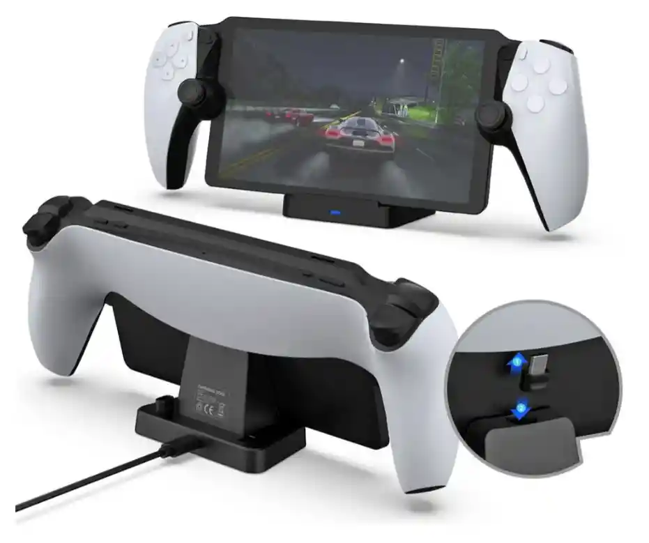 Cargador Base Con Soporte De Carga Para Ps5 Portatil