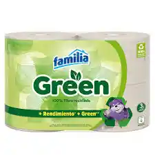 Familia Green Papel Higienico X 4 Rollos