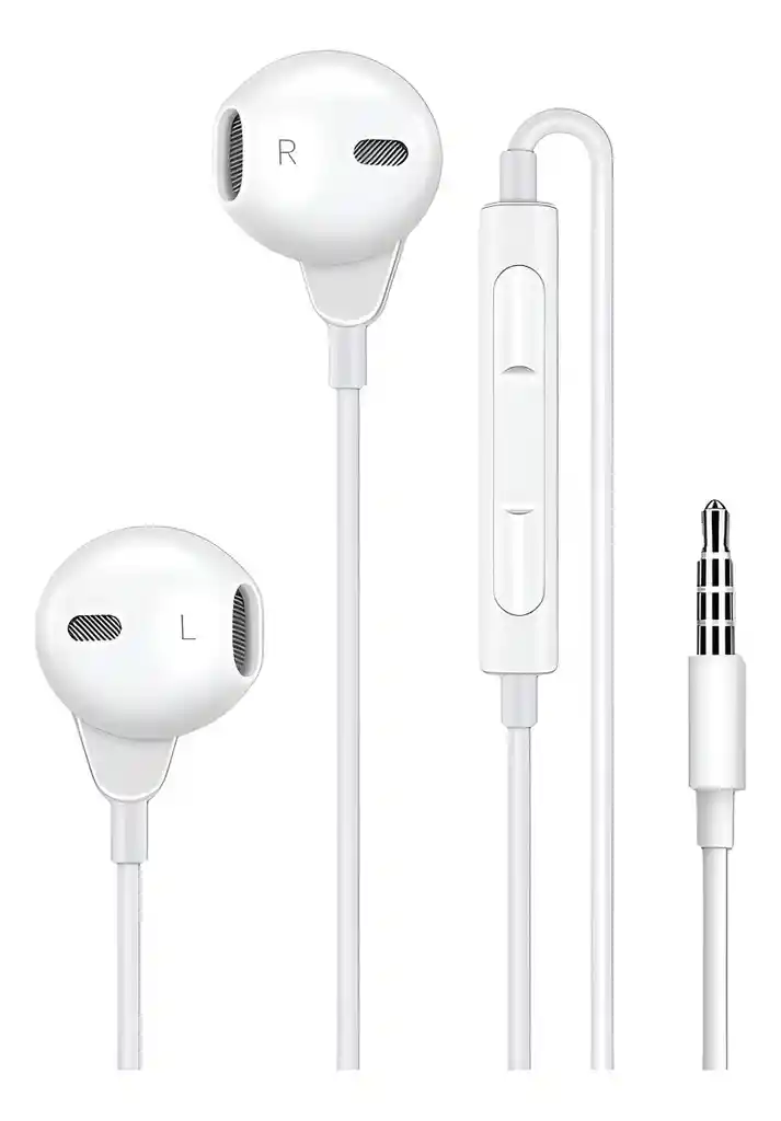 Audífonos Manos Libres Para Iphone 5 6 6s 7 Ipod Plug 3.5mm