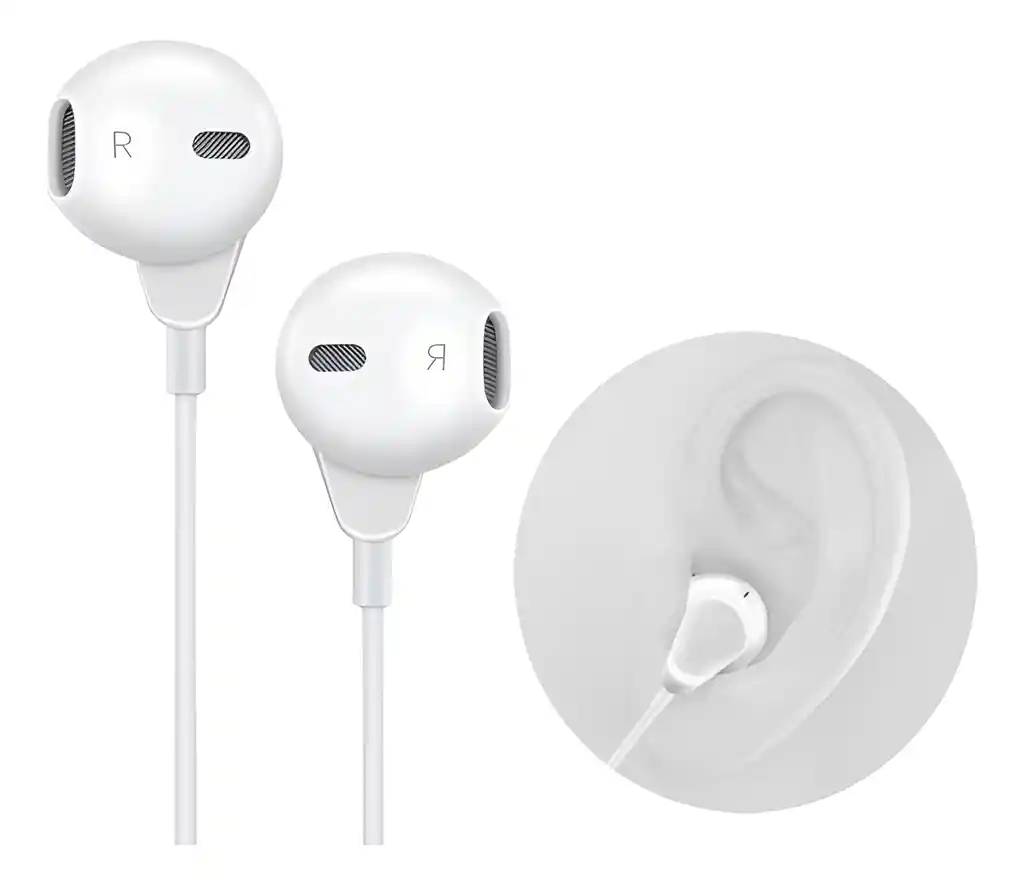 Audífonos Manos Libres Para Iphone 5 6 6s 7 Ipod Plug 3.5mm