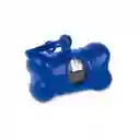 Morral Cargador Ventana Mediano + Dispensador + 20 Rollos Azul Oscuro