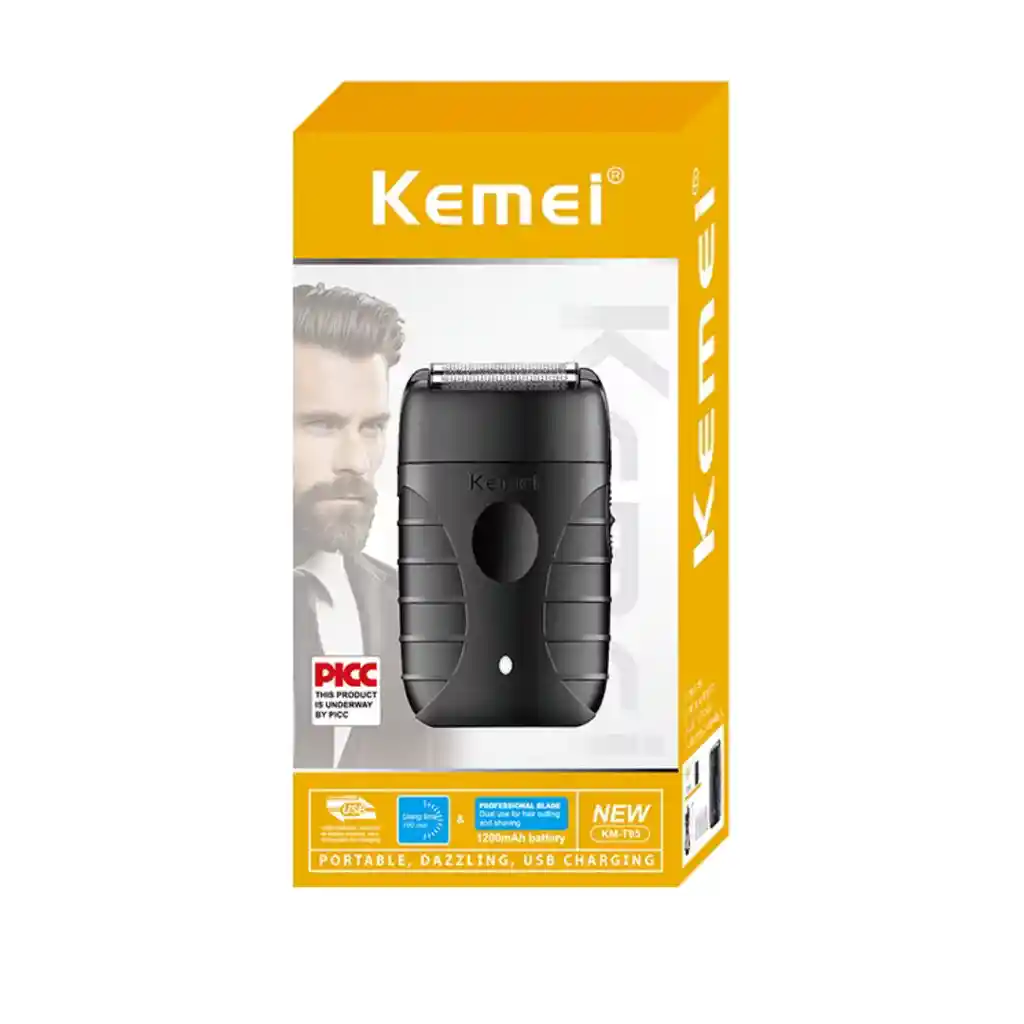 Afeitadora Eléctrica Kemei Km-t95 Recargable Portátil