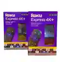 Reproductor De Streaming Roku Express 4k+ Con Control Remoto Y Voz