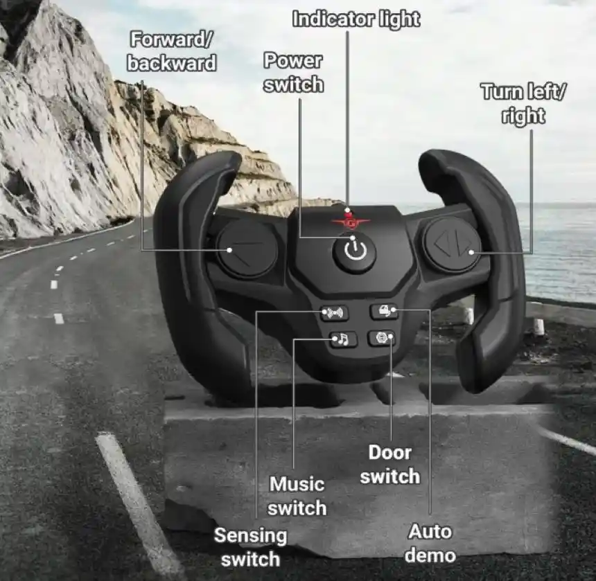 Coche De Control Remoto A Escala Todoterreno Con Deteccion De Gestos.