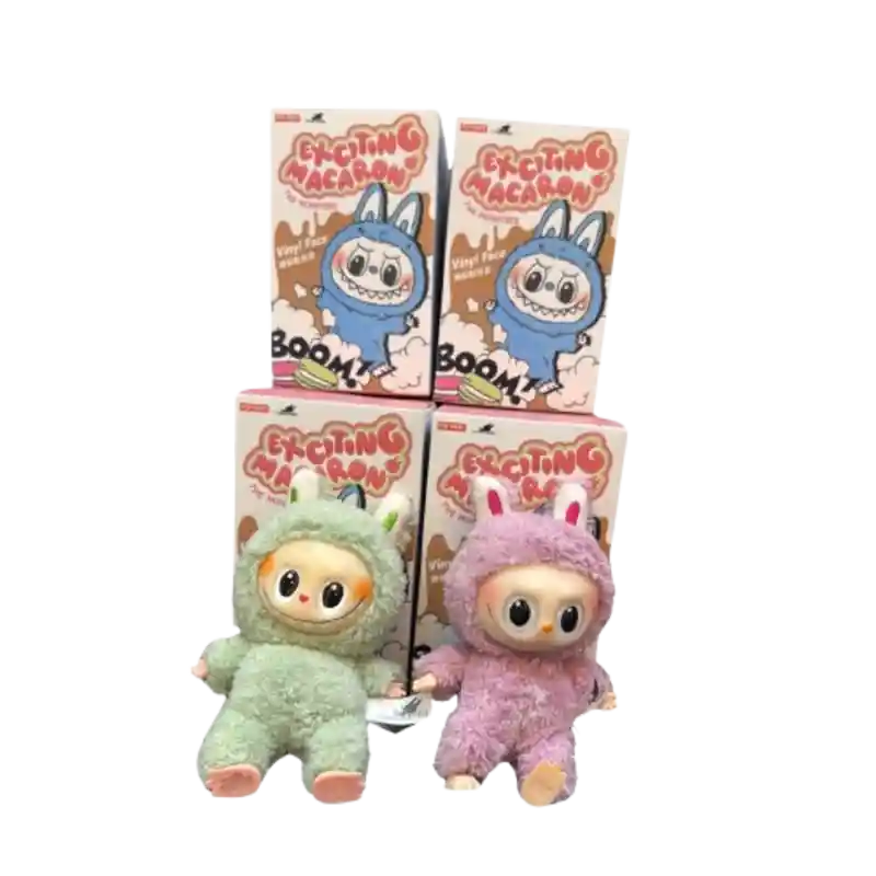 Labubu Macaron Peluche Monsters Colección Sorpresa