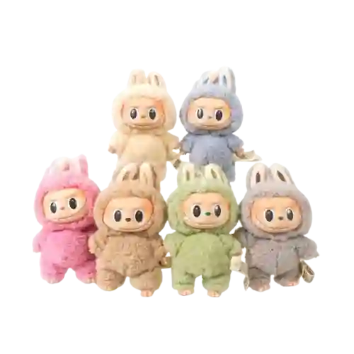Labubu Macaron Peluche Monsters Colección Sorpresa