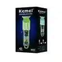 Máquina De Corte Kemei Km-1133 Profesional Led Color Azul