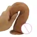 Consolador O Dildo 20*4 Venoso Con Chupa Bichota