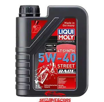 Aceite Moto 5w-40 Street Race Motorbike 4t Synth 5w-40 Street Race