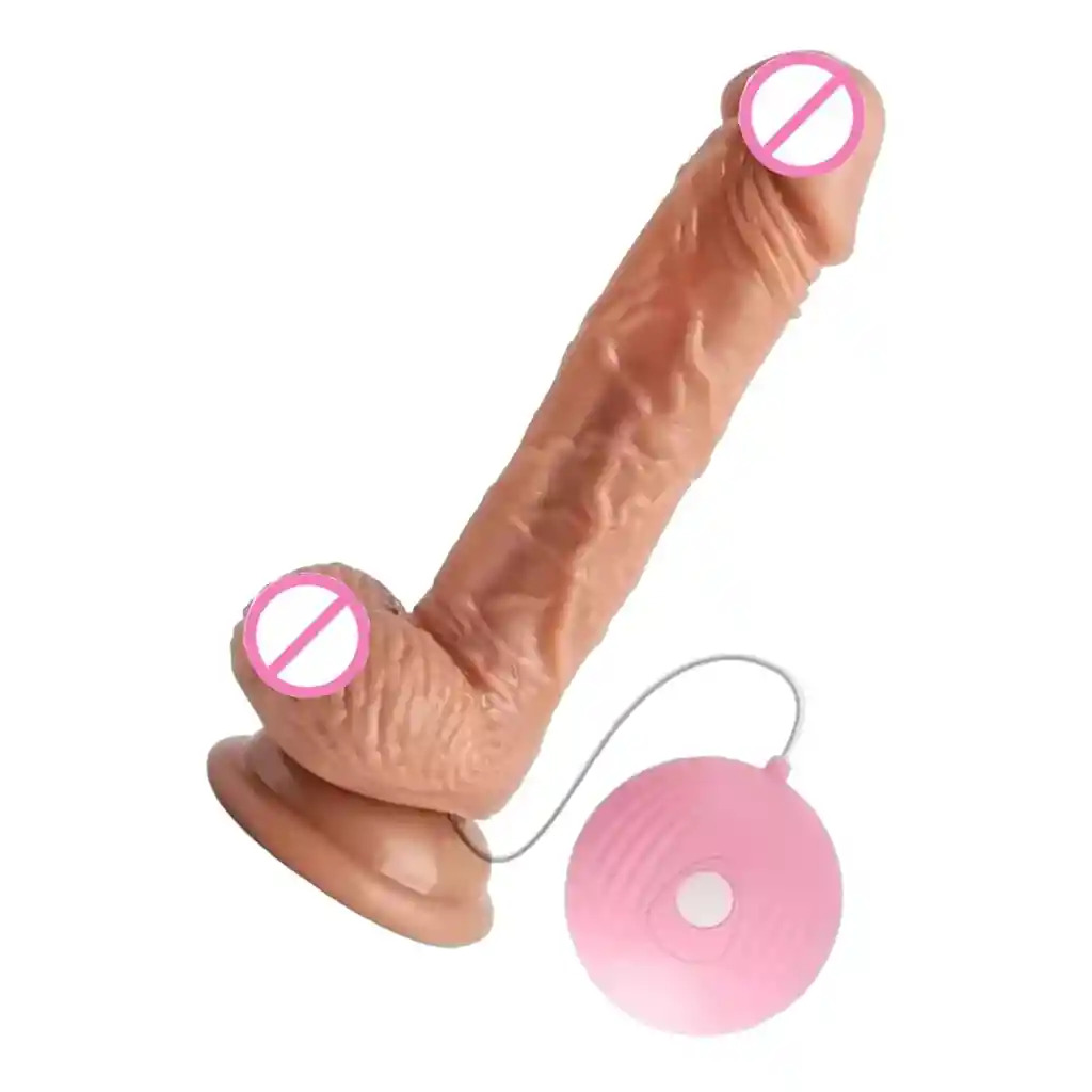 Vibrador Con Chupa Con Control