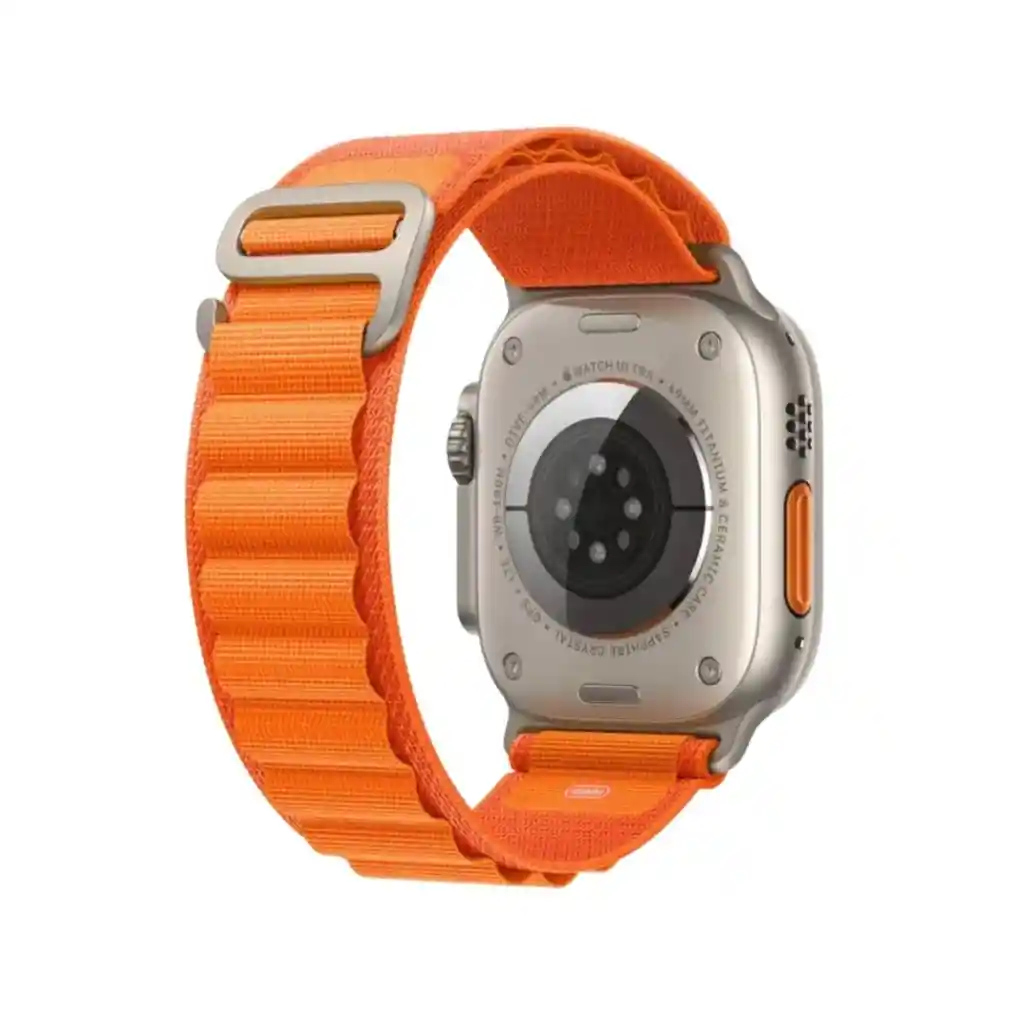 Pulso Apple Watch Naranja Alpine Loop 42/44/45/49 Mm