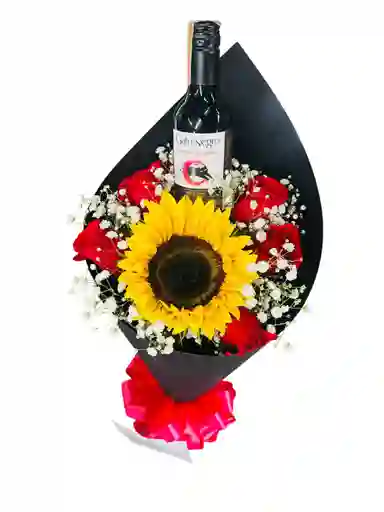 Bouquet Cono Gato Negro
