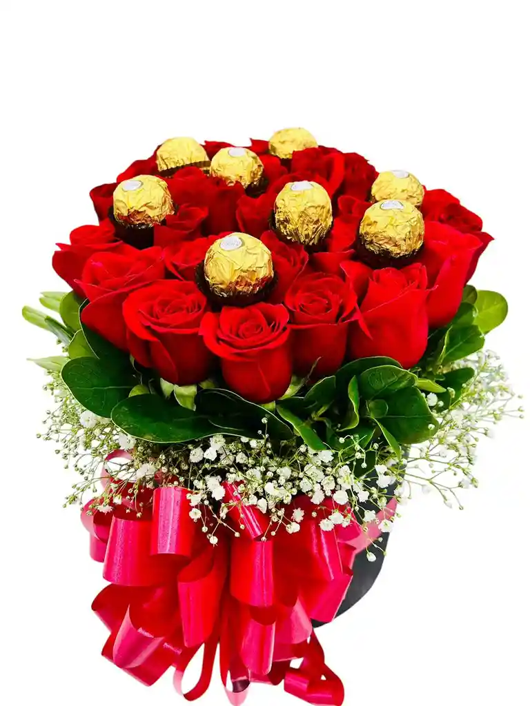 Caja De Rosas Luxury