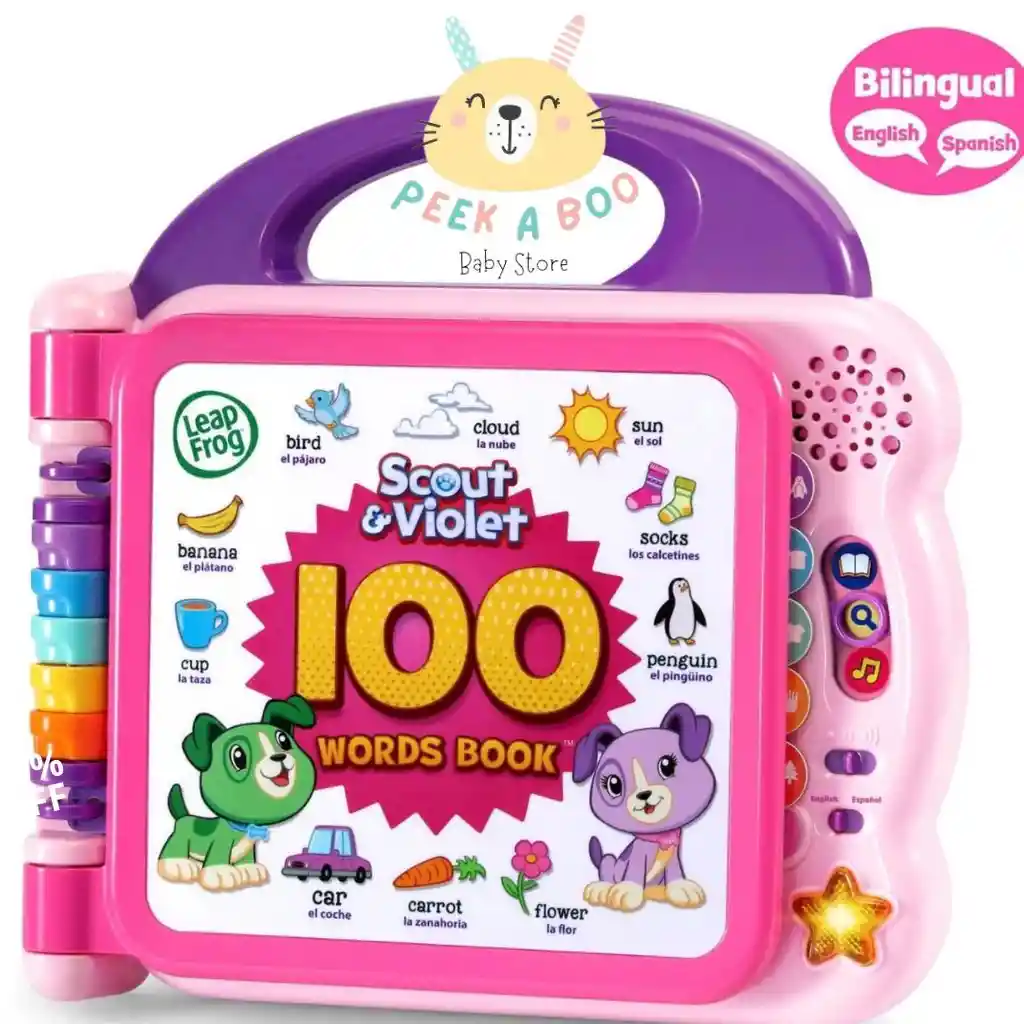 Libro Bilingüe 100 Palabras Leapfrog