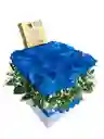 Caja De Rosas Blue