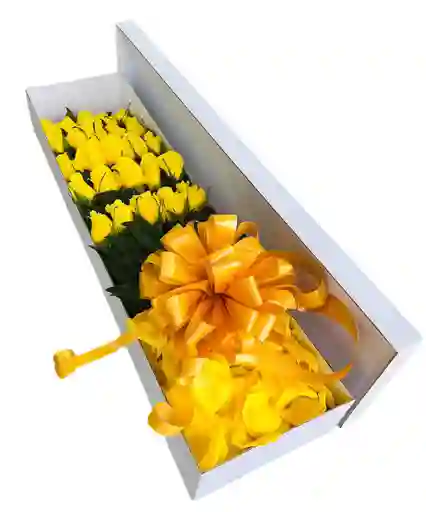 Caja De Rosas Tradicional