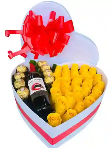 Caja De Rosas Premium
