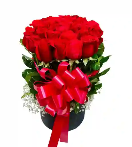 Caja Rosas Rojas