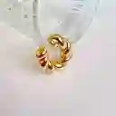 Earcuff Enrrolado Dorado