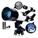 Telescopio Astronómico Terrestre Monocular 150x Niño Color Blanco 30070