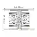 Soporte Para Tv Extensible Doble Nb P6 De 40 A 75