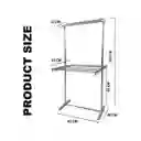 Tendedero De Ropa Plegable Multifuncional Resistente