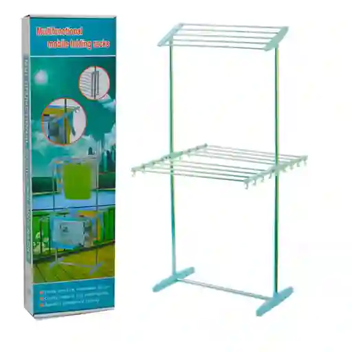 Tendedero De Ropa Plegable Multifuncional Resistente